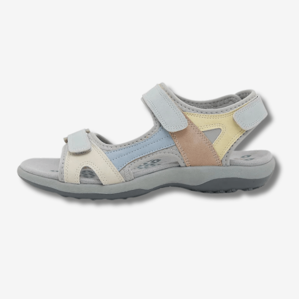 Vera Women's Sandals | Velcro Closure, Non-Slip Rubber Sole 1