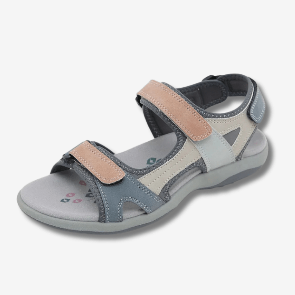 Vera Women's Sandals | Velcro Closure, Non-Slip Rubber Sole 4