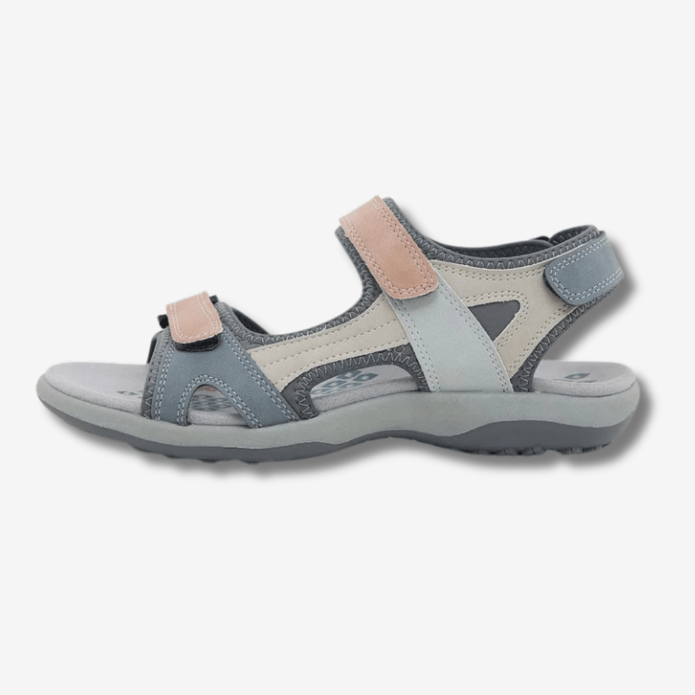 Vera Women's Sandals | Velcro Closure, Non-Slip Rubber Sole 5