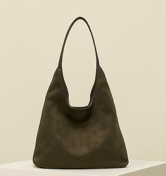 Vera Women's Tote Bag | High-Quality Vegan Suede, Spacious Design 2