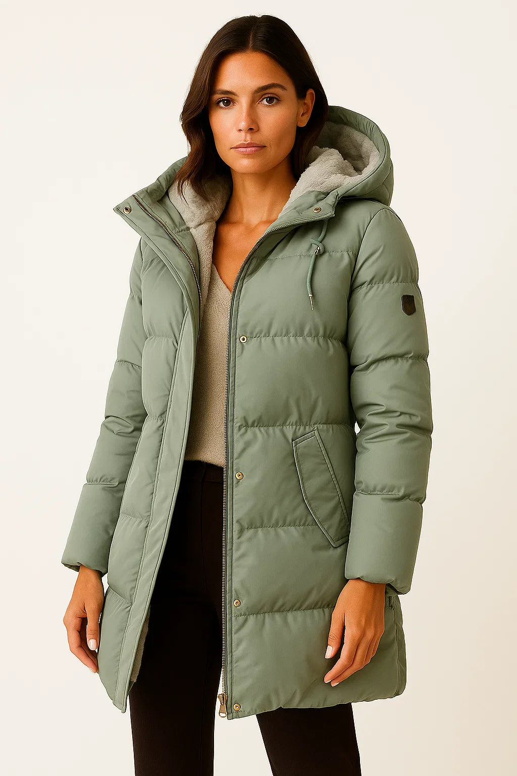 Wendy Women's Black Puffer Jacket | Insulated, Stylish Autumn & Winter Outerwear 0