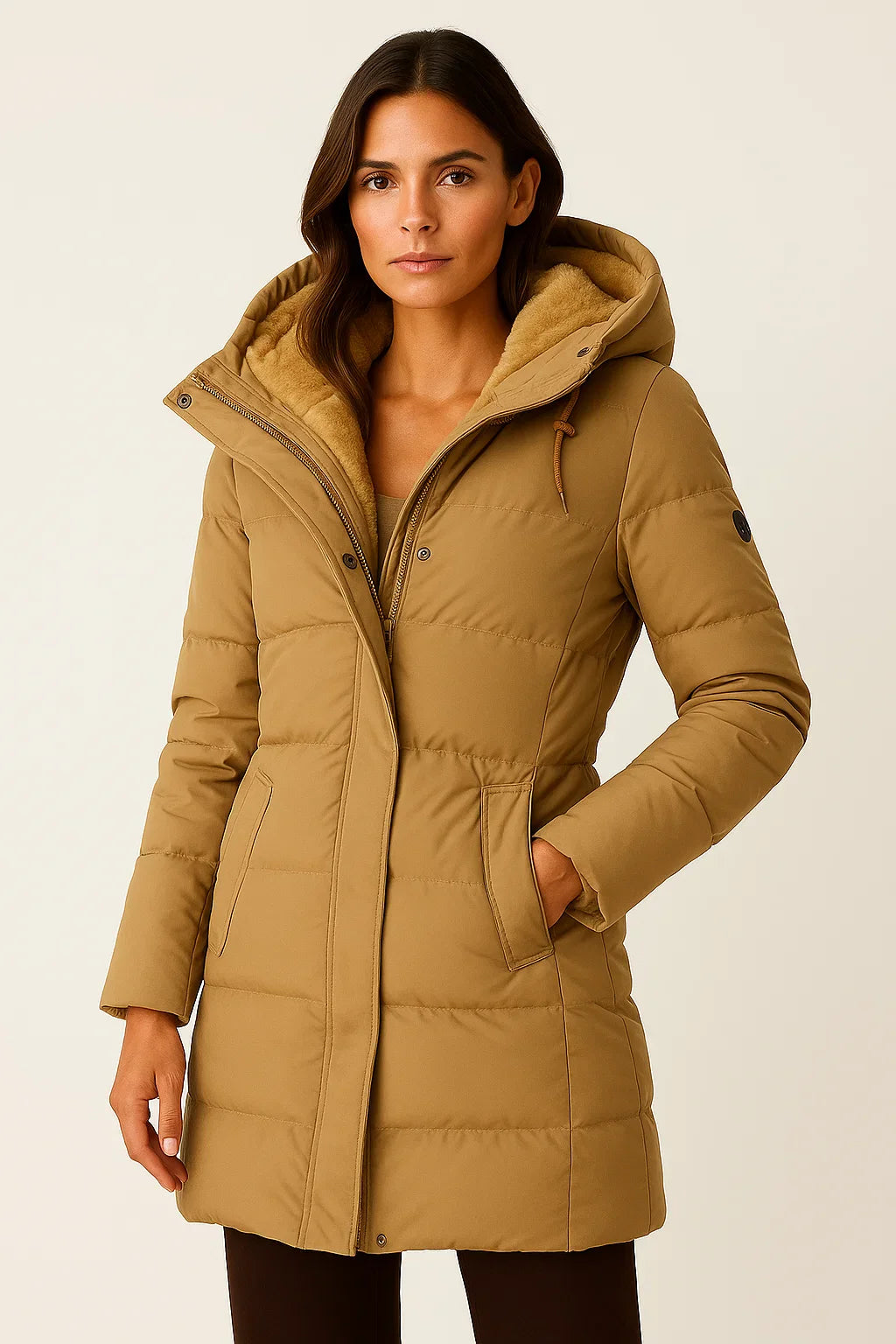 Wendy Women's Black Puffer Jacket | Insulated, Stylish Autumn & Winter Outerwear 3