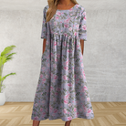 Wendy Women's Midi Dress | Flowy Embroidered Silhouette, Summer Essential 3