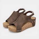 Wendy Women's Platform Sandals | Open Toe, Adjustable Fit, Chic Summer Style 0