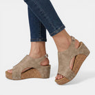 Wendy Women's Platform Sandals | Open Toe, Adjustable Fit, Chic Summer Style 1