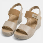 Wendy Women's Platform Sandals | Orthopedic Double Strap Wedge 0