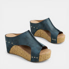 Wendy Women's Platform Sandals | Slip-On Wedge Design, Open Toe 0