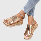 Wendy Women's Wedge Sandals | Orthopedic Comfort, Non-Slip Sole 1