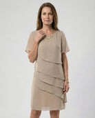 Willa Women's Summer Dress | Soft Chiffon, Figure-Hugging Fit 0