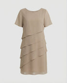 Willa Women's Summer Dress | Soft Chiffon, Figure-Hugging Fit 7