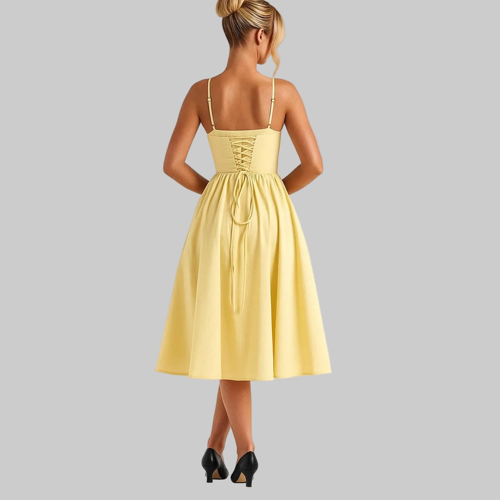 Yasmin Women's Maxi Dress | Corset-Inspired, Lightweight Summer Dress 3